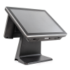 pos терминал-моноблок атол jazz 15 lite, без msr, ssd 128gb, 8gb, без ос, с доп. монито 9.7" (59427)